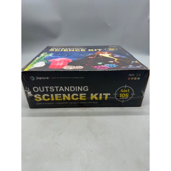 Japace Outstanding Science Kit 4-In-1 105 Experiments Science Chemistry READ - Picture 4 of 6